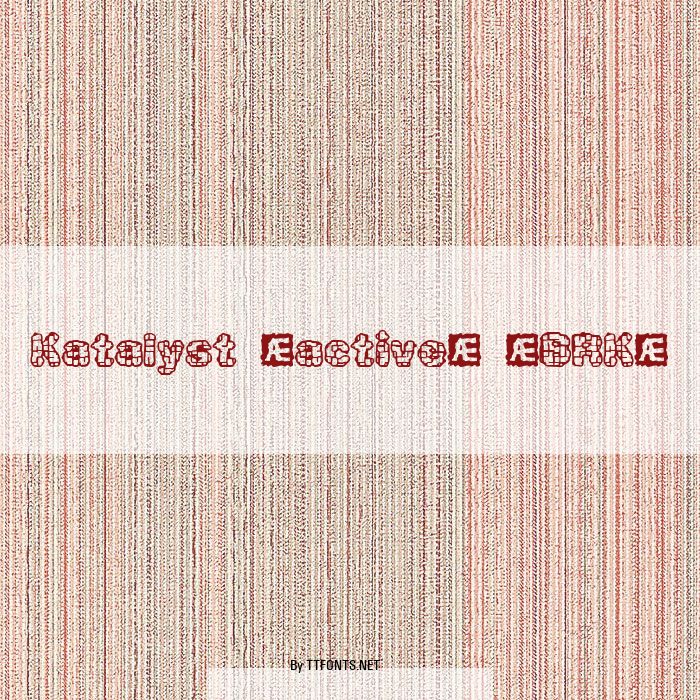 Katalyst [active] (BRK) example
