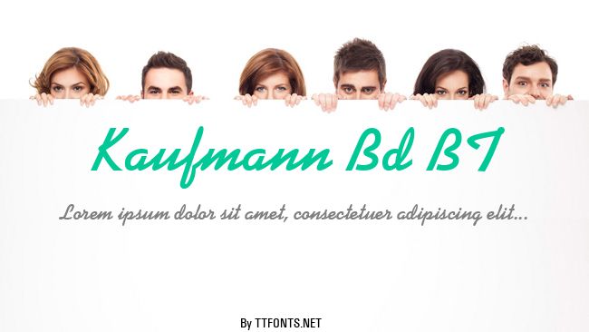 Kaufmann Bd BT example