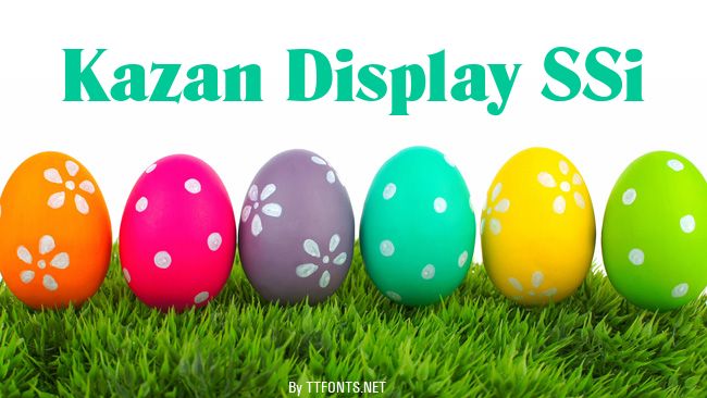 Kazan Display SSi example