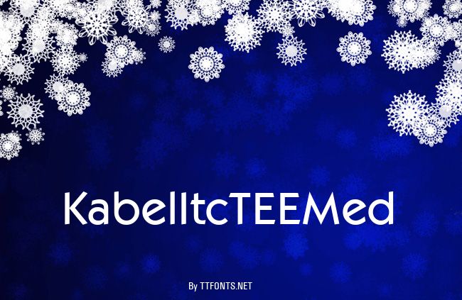 KabelItcTEEMed example
