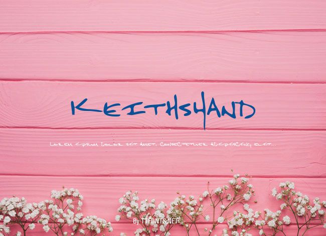 KeithsHand example