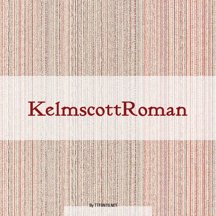 KelmscottRoman example