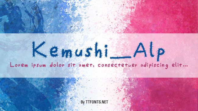 Kemushi_Alp example