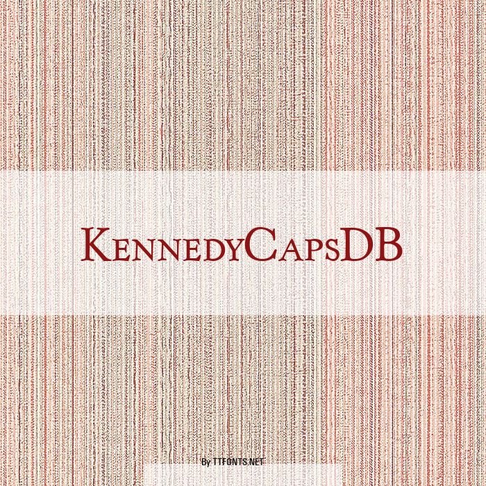 KennedyCapsDB example