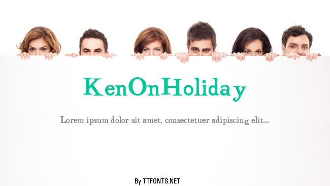 KenOnHoliday example