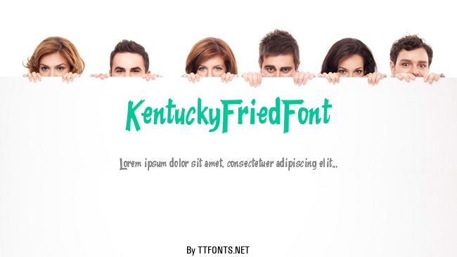 KentuckyFriedFont example