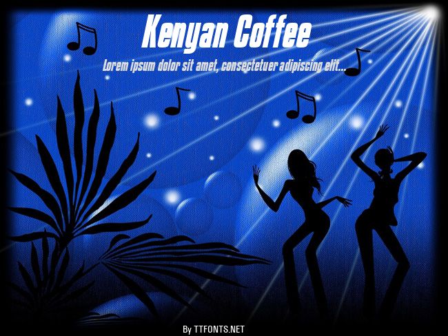 Kenyan Coffee example
