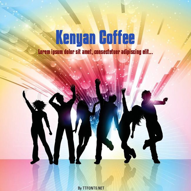 Kenyan Coffee example