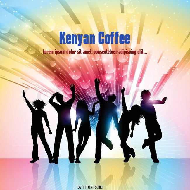 Kenyan Coffee example