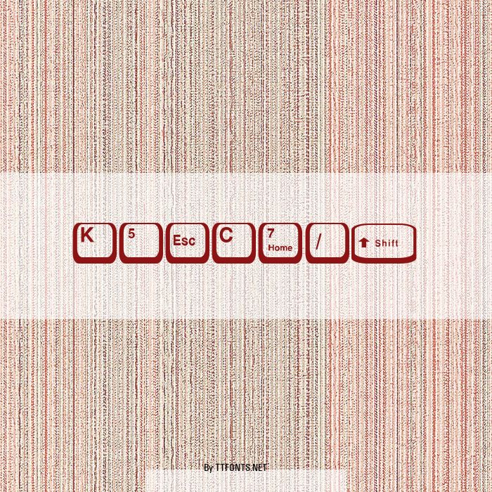 KeyCaps example