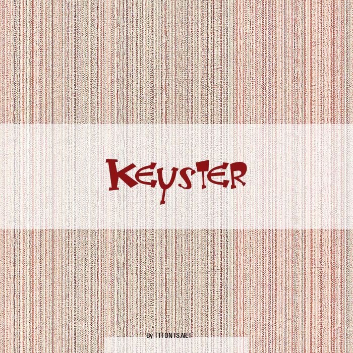 Keyster example