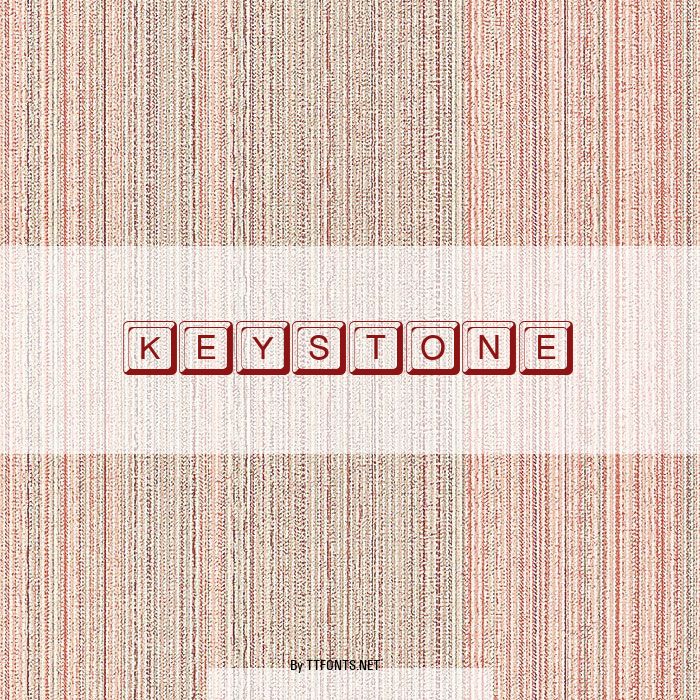 Keystone example