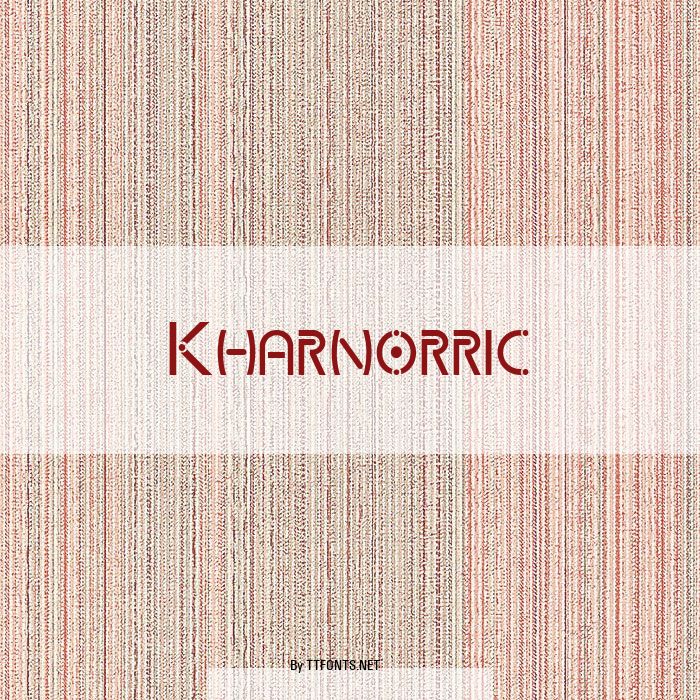 Kharnorric example