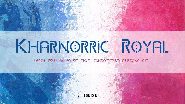 Kharnorric Royal example