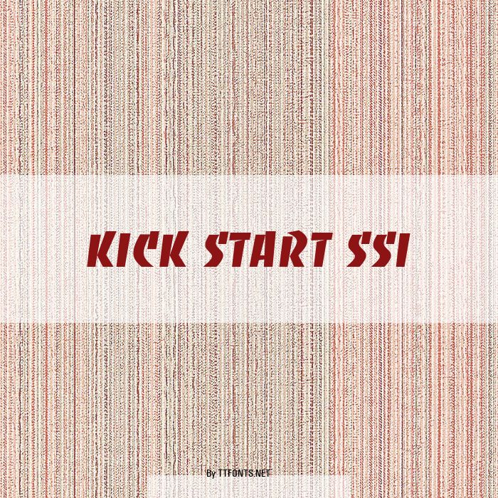 Kick Start SSi example