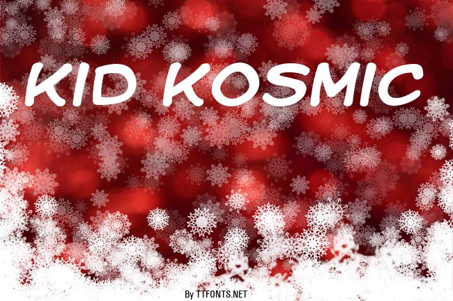 Kid Kosmic example