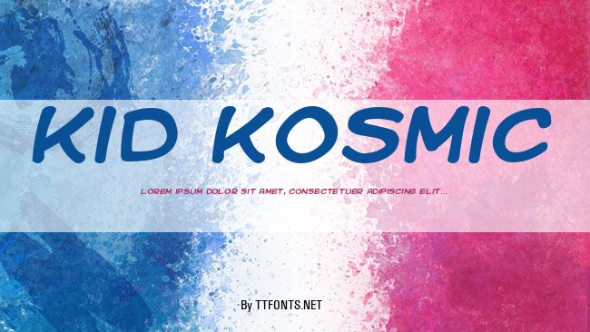 Kid Kosmic example