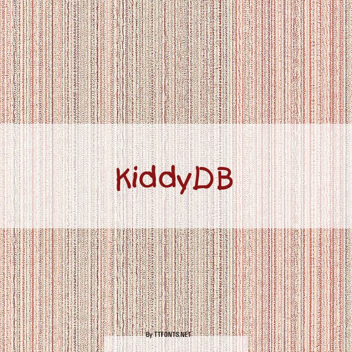 KiddyDB example