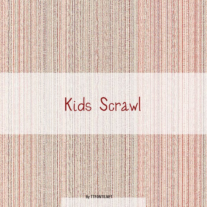 Kids Scrawl example