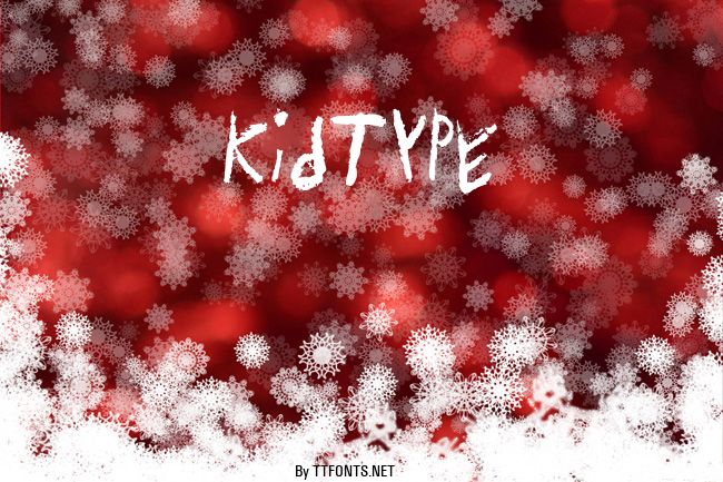 KidTYPE example