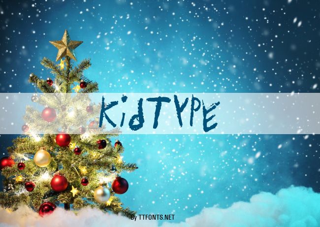 KidTYPE example