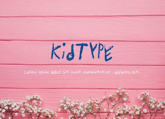 KidTYPE example