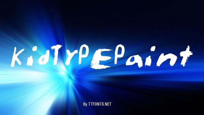 KidTYPEPaint example