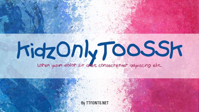 KidzOnlyTooSSK example