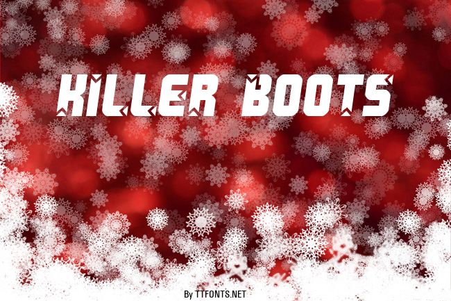 Killer boots example