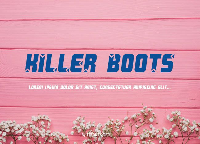 Killer boots example