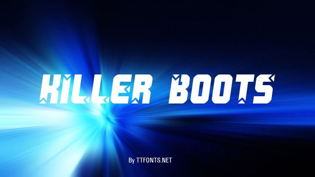 Killer boots example