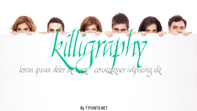 Killigraphy example