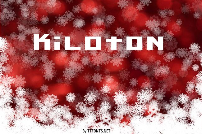 Kiloton example