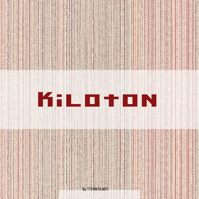 Kiloton example