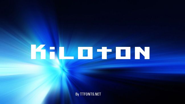 Kiloton example