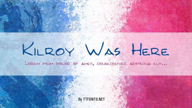 Kilroy Was Here example