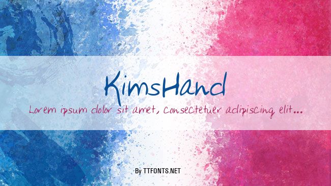 KimsHand example