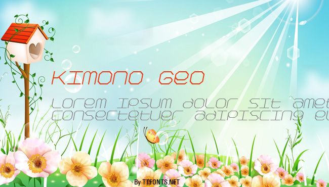 Kimono Geo example