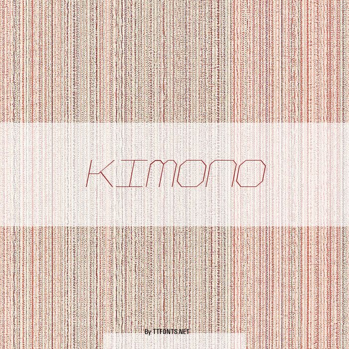 Kimono example