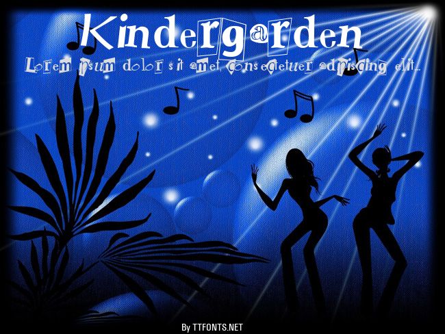 Kindergarden example