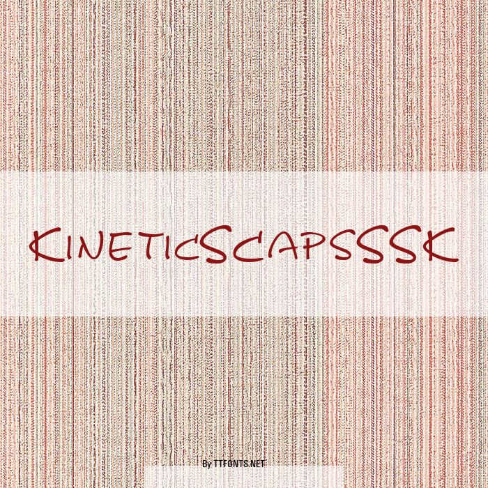 KineticSCapsSSK example