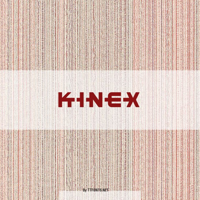Kinex example