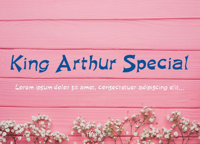 King Arthur Special example