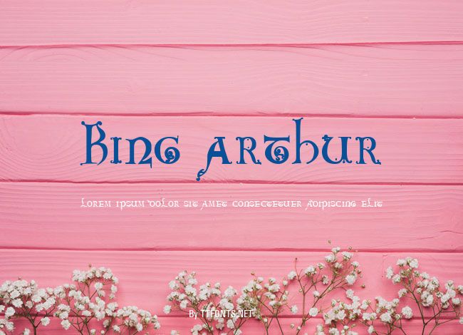 King Arthur example