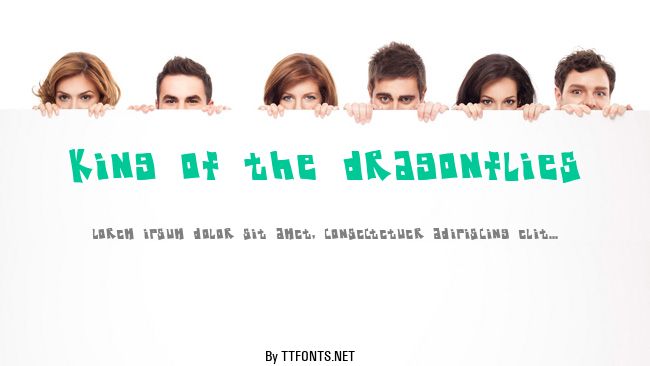 King Of The Dragonflies example