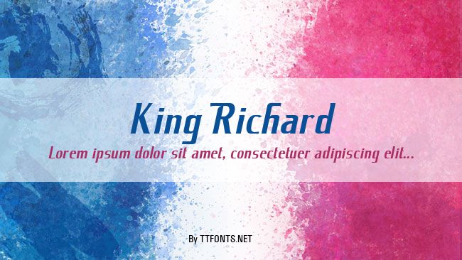 King Richard example