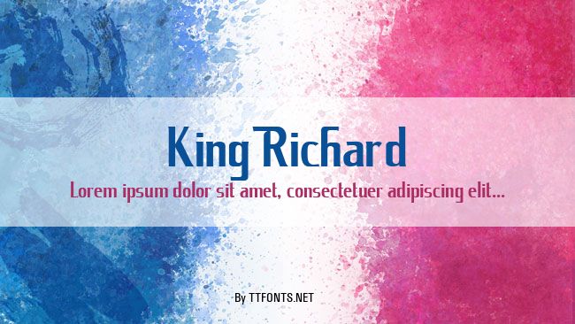 King Richard example