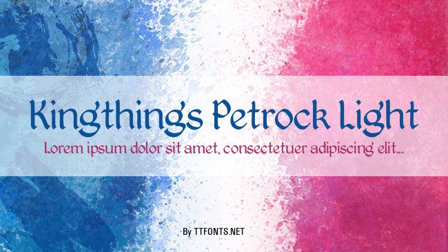 Kingthings Petrock Light example