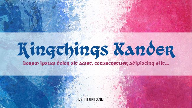 Kingthings Xander example
