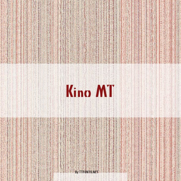 Kino MT example